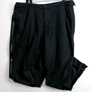 Adidas ClimaProof Storm Full Zip Rain Pants Men’s XL Black Athletic Training